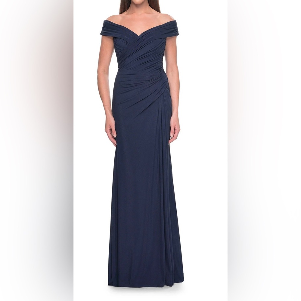 Elegant Navy Blue Maxi Skirt